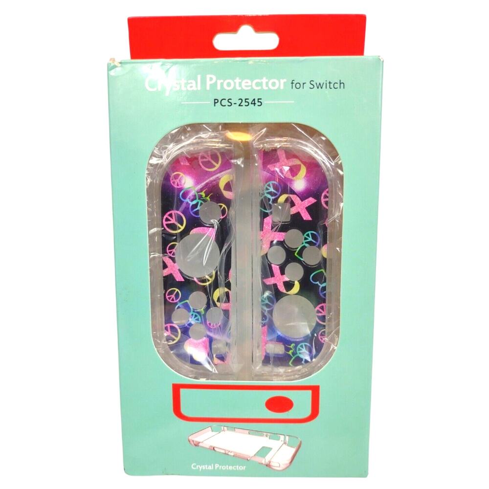 Crystal Clear Blue Case Protector for Switch PCS-2545 Dangan Rompa Bright Colors